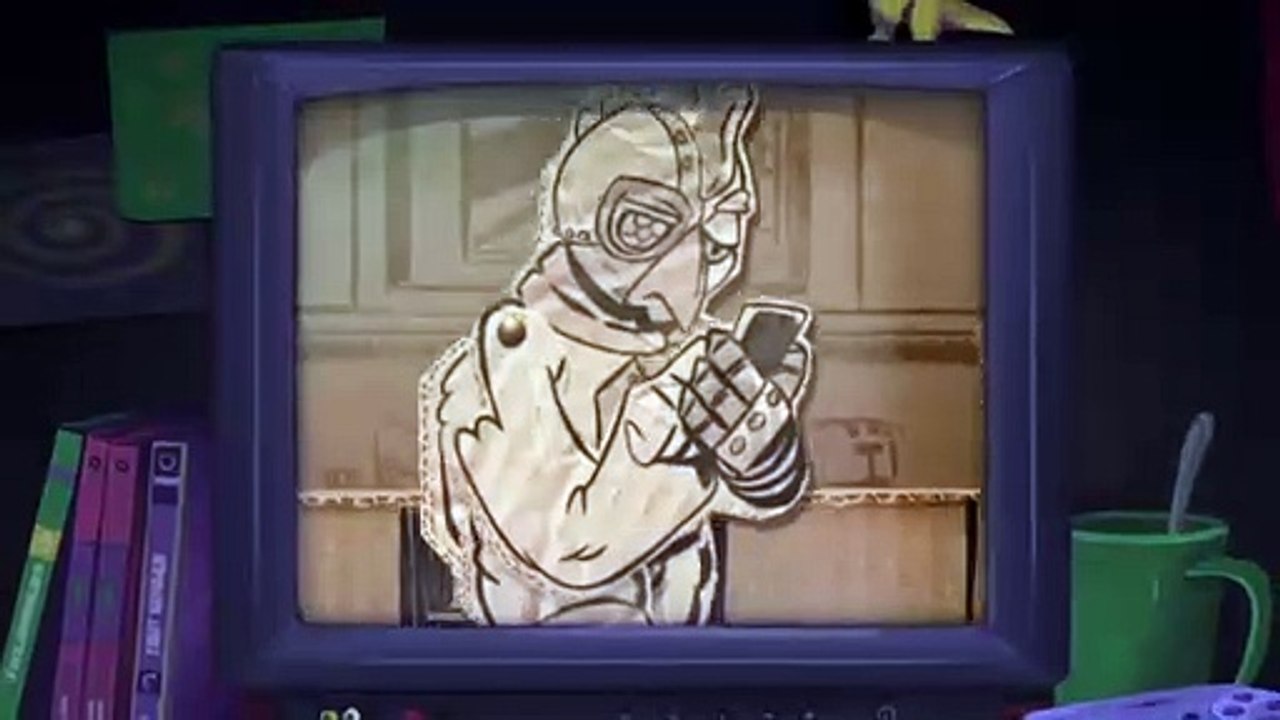 Robot Chicken TV Glitch