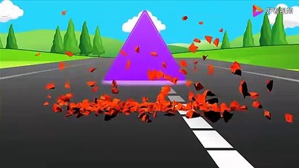 Classroom for entertaining and teaching: What color are the balloons in the children’s truck?