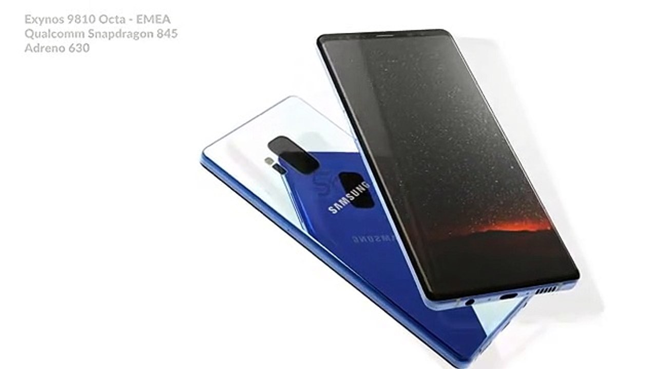 Vídeo mostra versão "concept" do Galaxy Note 9