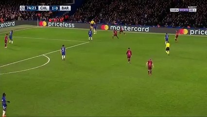 Golo de Messi ao Chelsea