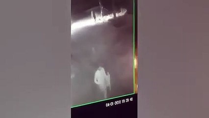 Filmado momento em que criança é raptada