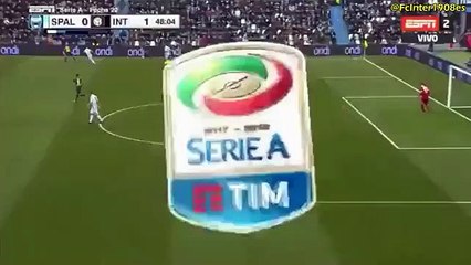 Auto-golo no Spal-Inter