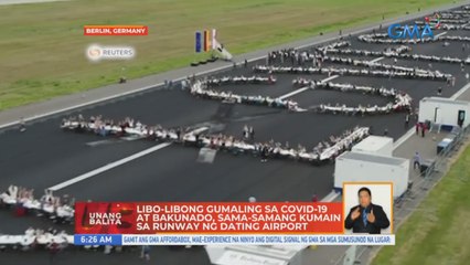 Libo-libong gumaling sa COVID-19 at bakunado, sama-samang kumain  sa runway ng dating airport | UB
