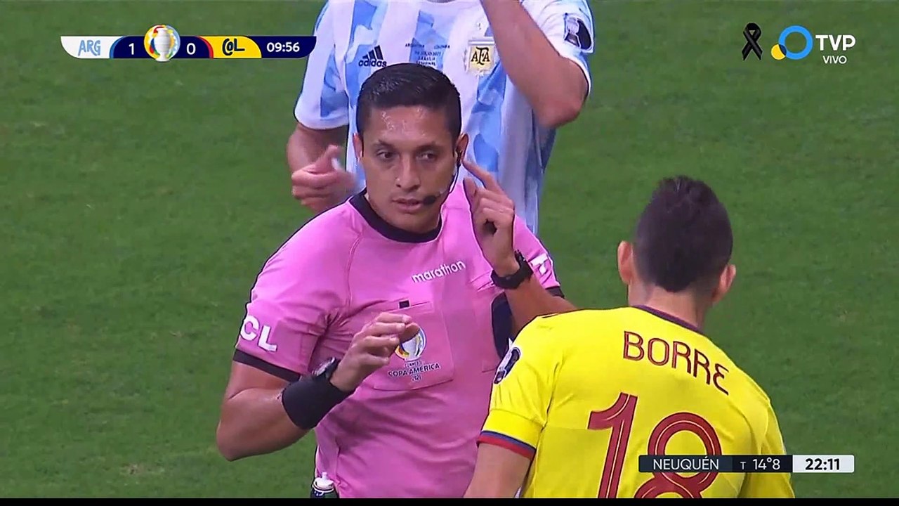 Copa America 2021: Argentina 1 (3) - (2) 0 Colombia (Primer Tiempo)