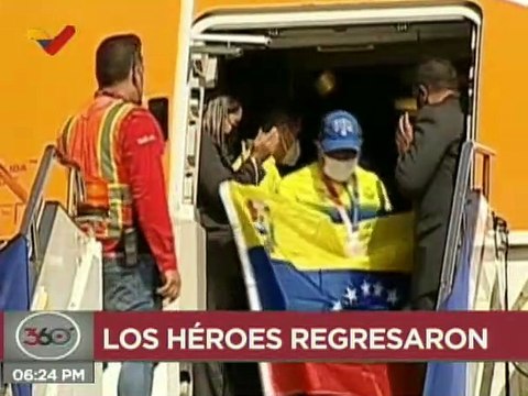 360 completo | Héroes deportivos venezolanos regalaron alegría al país y el pueblo se lo retribuyó