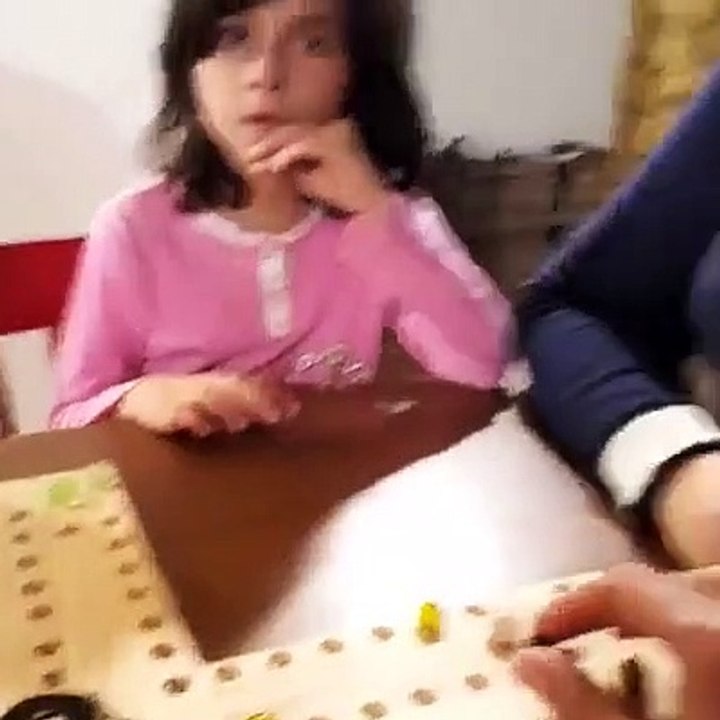 A prova em como a filha de Raminhos tem (muito) mau perder ao jogo