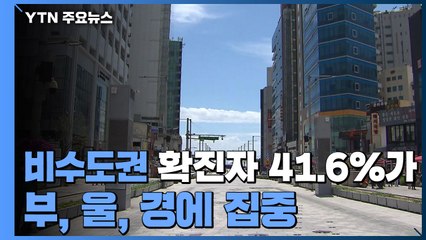 비수도권 확진자 41.6%가 부·울·경에 집중 '비상' / YTN