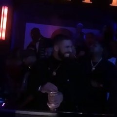 De regresso aos EUA, Iva Domingues na festa do aniversário de Drake