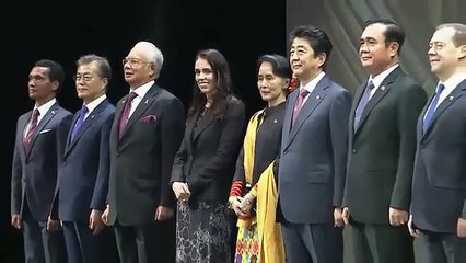 Aperto de mão de Trump