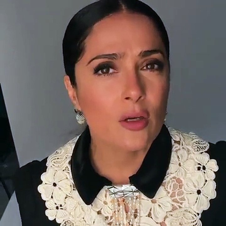 Salma Hayek doa 100 mil dólares à UNICEF para ajudar vítimas do sismo