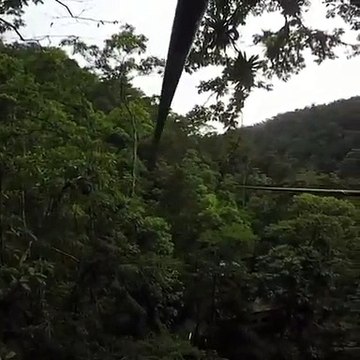 Dânia Neto vive dias de pura adrenalina na Costa Rica