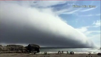 Fenómeno estranho em praia da Califórnia