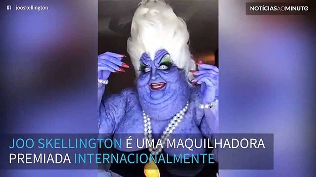 Veja a Úrsula do filme "A Pequena Sereia"  como nunca antes vista