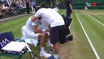 Cilic em lágrimas em Wimbledon