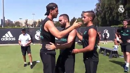 As lágrimas de Morata no adeus ao Real Madrid