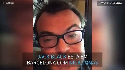 Jack Black partilha com os fãs um pouco do seu espanhol