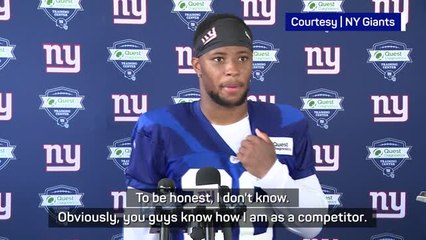 Barkley back from ACL injury for Giants