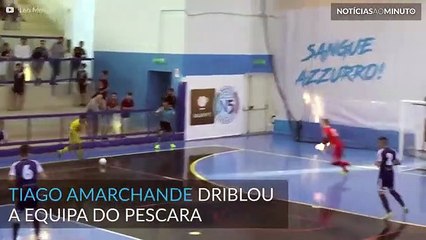 Jogador de futsal protagoniza jogada de outro mundo!