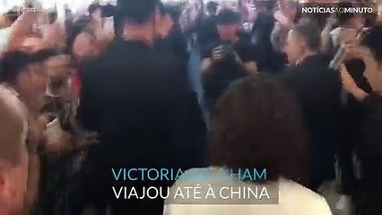 Victoria Beckham lança coleção de beleza em Xangai