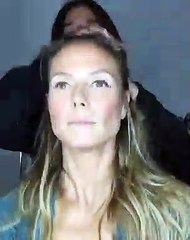 O antes e depois de Heidi Klum após um (longo) processo