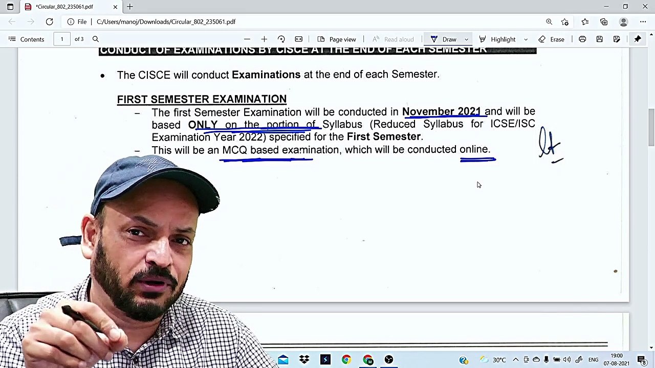 ICSE Big Announcement  ICSE 10th - 12 Boards 2021-22