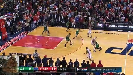 O triplo milagroso de John Wall que salvou os Wizards a 3 segundos do fim