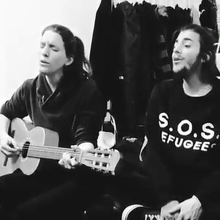 Enquanto que a semifinal não chega, Salvador e Luís cantam nos bastidores