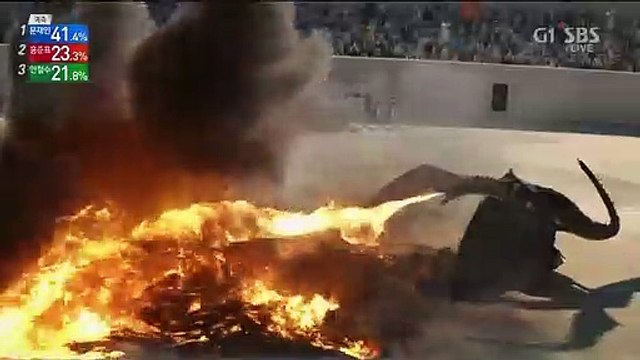 Canal de tv sul-coreano mostra resultado de eleições estilo 'Guerra dos Tronos'