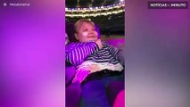 Ed Sheeran dá mini-concerto para menina com Síndrome de Rett