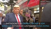 Obama, Trump e Kim Jong-un juntos em Hong Kong?