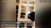 Espreite o closet da mãe de Paris Hilton