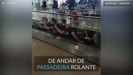 Como NÃO andar dentro de um aeroporto