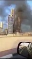 Incêndio deflagra perto da torre mais alta do mundo no Dubai