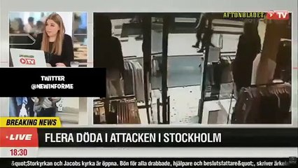 Camiao a alta velocidade em estocolmo