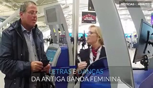 Ex- Spice Girl prega partida aos passageiros da British Airways