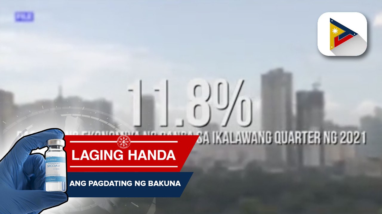 11.8% GDP growth, naitala sa 2nd quarter ng taon