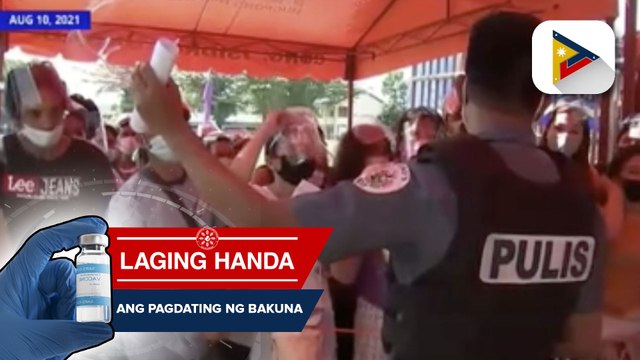 COVID-19 vaccination sa Calinan Central Elementary School sa Davao City ngayong araw, mas naging maayos