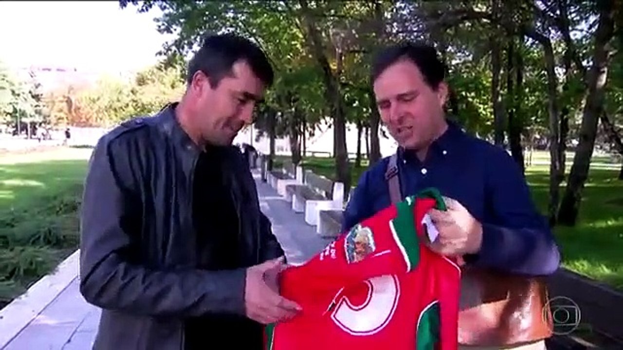 Iordanov não contém as lágrimas ao rever ex-colegas do Sporting