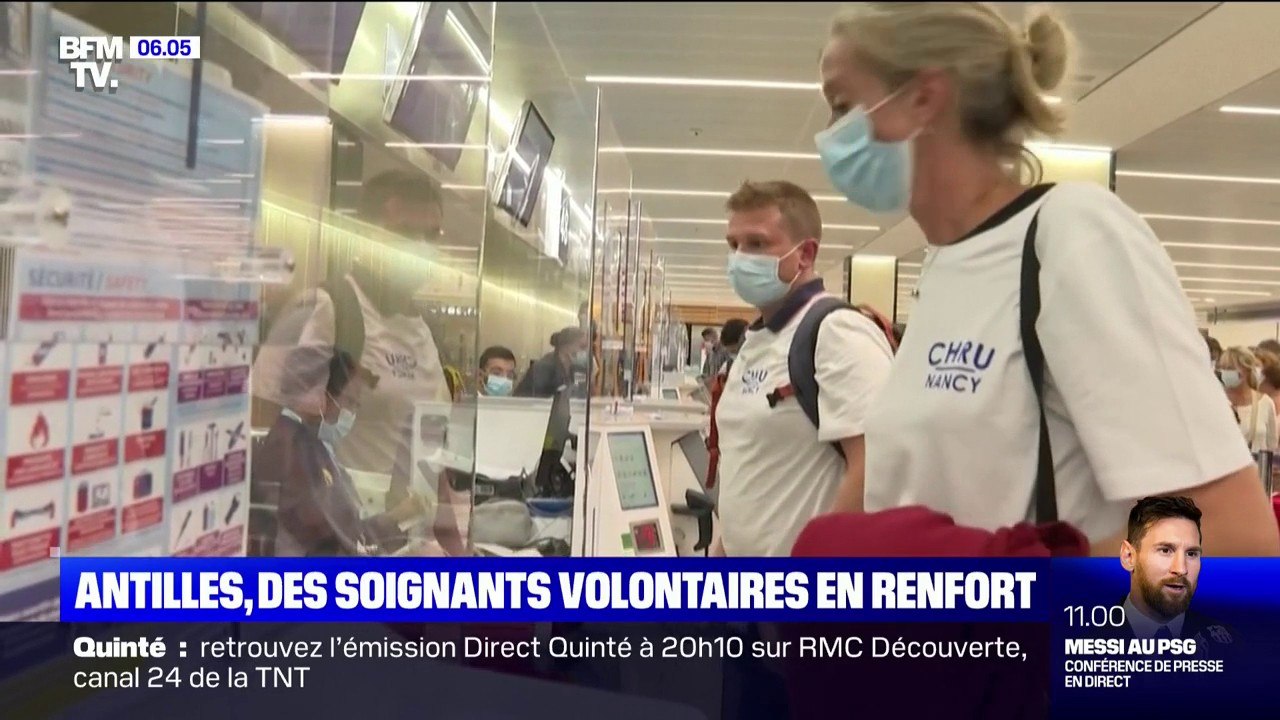 240 soignants et 70 pompiers volontaires de métropole se sont envolés ce mardi pour venir en aide aux Antilles