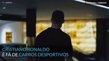 Cristiano Ronaldo faz test-drive num Bugatti