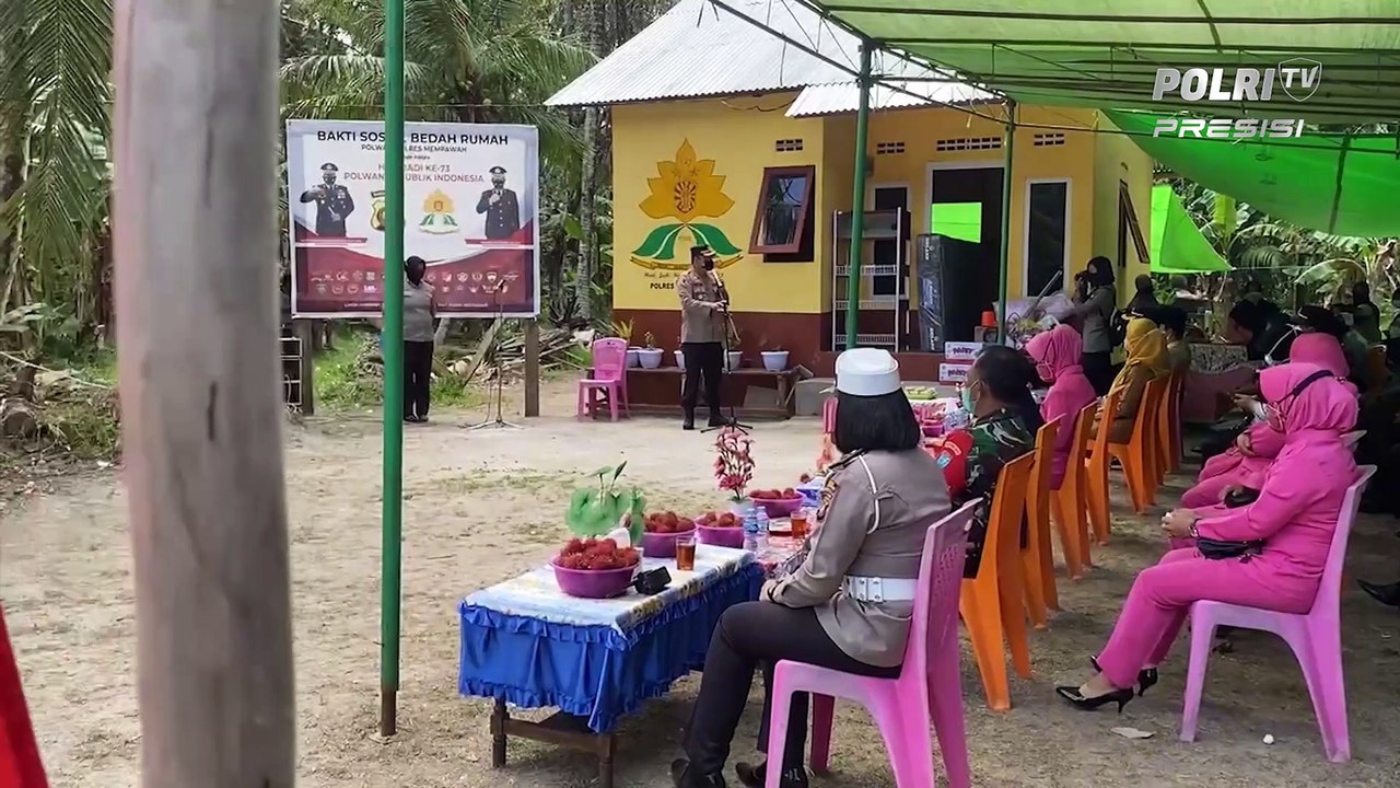 Kapolres Mempawah Resmikan Bedah Rumah Warga