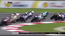 Acidentes tiram 14 pilotos de corrida na Moto3