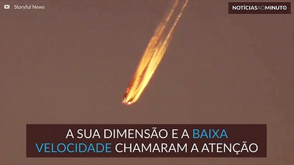 Impressionante ‘Bola de fogo’ no céu da Austrália