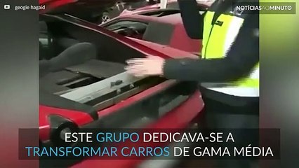 Falsos Ferraris vendidos a 40 mil euros em Espanha