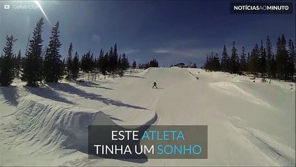 Um salto de esqui que nunca passou de um sonho