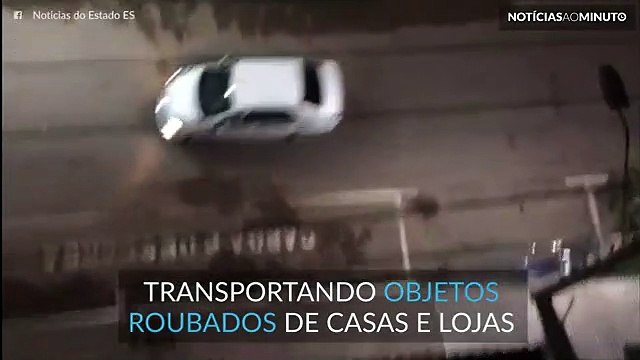 Ladrão é apanhado a roubar ladrão no Brasil