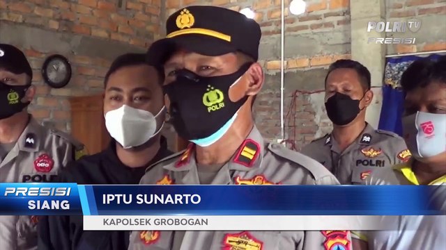 Polres Grobogan dan Wartawan Santuni Anak Yatim Piatu Korban Covid-19