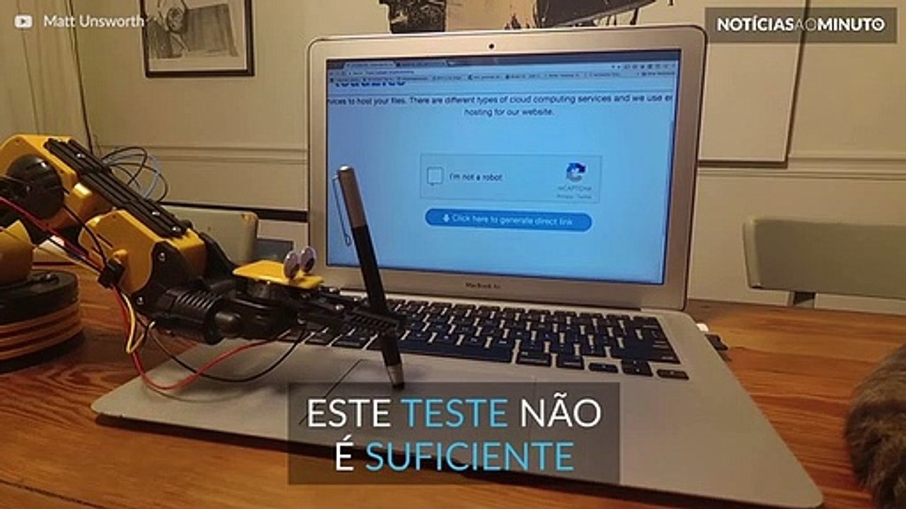 Robot vence teste da Internet para humanos