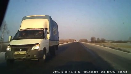 Condutor escapa a morte certa