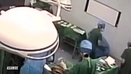 Cirurgião desmaia após realizar sete operações